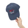 But God Unisex Distressed Cap - Image 16