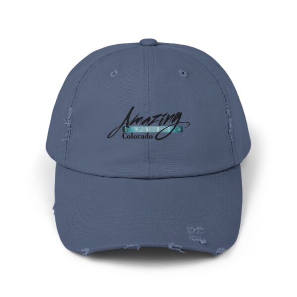 Amazing Church CO Unisex Distressed Cap