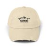 RMRR B&W Logo Unisex Distressed Cap - Image 17