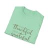 Thankful, Grateful & Blessed Unisex Softstyle T-Shirt - Image 77