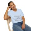 Thankful, Grateful & Blessed Unisex Softstyle T-Shirt - Image 94