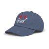 But God Unisex Distressed Cap - Image 10