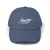 Amazing Church CO Unisex Distressed Cap Dark - Image 9