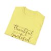 Thankful, Grateful & Blessed Unisex Softstyle T-Shirt - Image 65