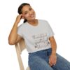 Thankful, Grateful & Blessed Unisex Softstyle T-Shirt - Image 46