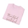 Thankful, Grateful & Blessed Unisex Softstyle T-Shirt - Image 101