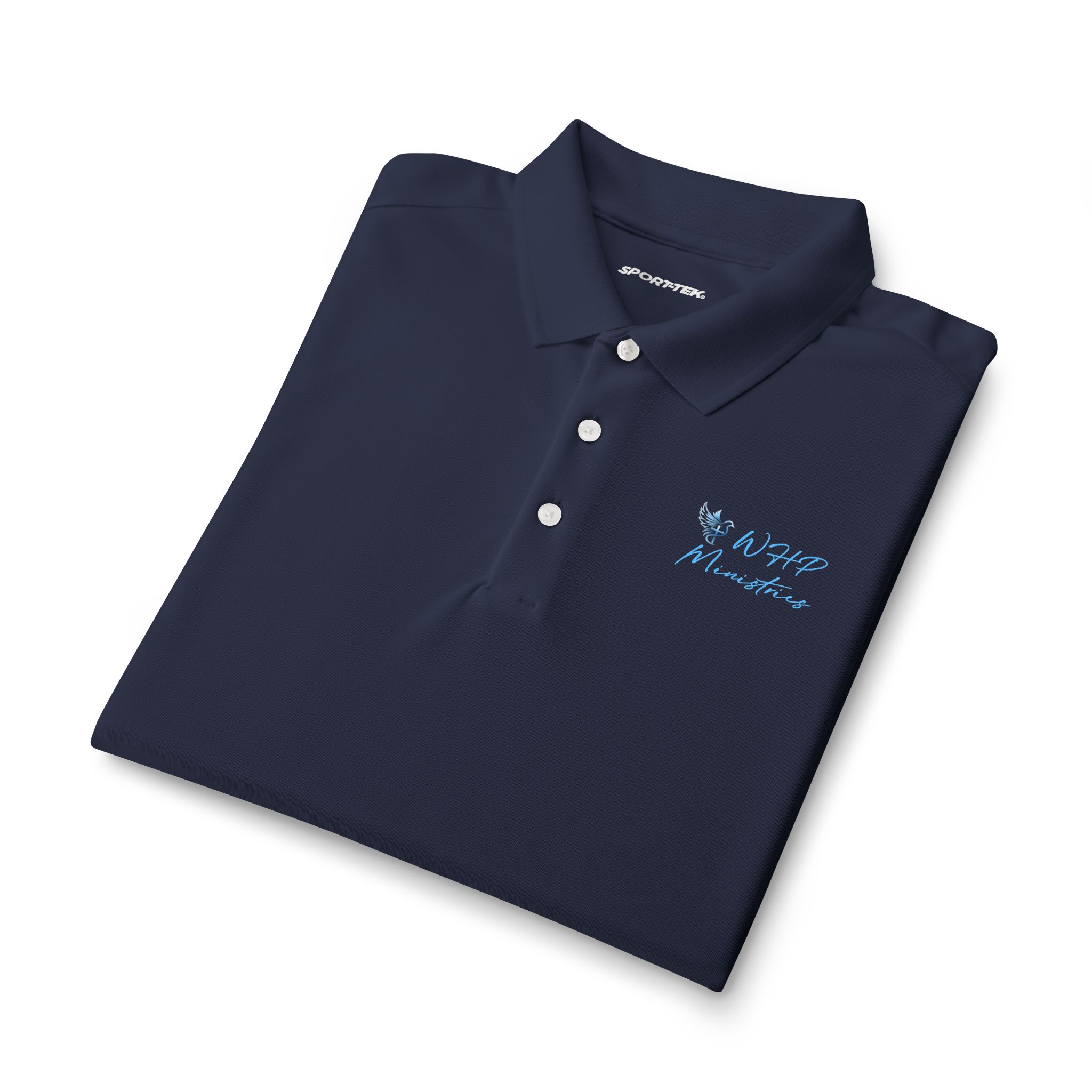 WHP Ministries Logo Sport-Tek® Men's UV Micropique Polo - Image 8
