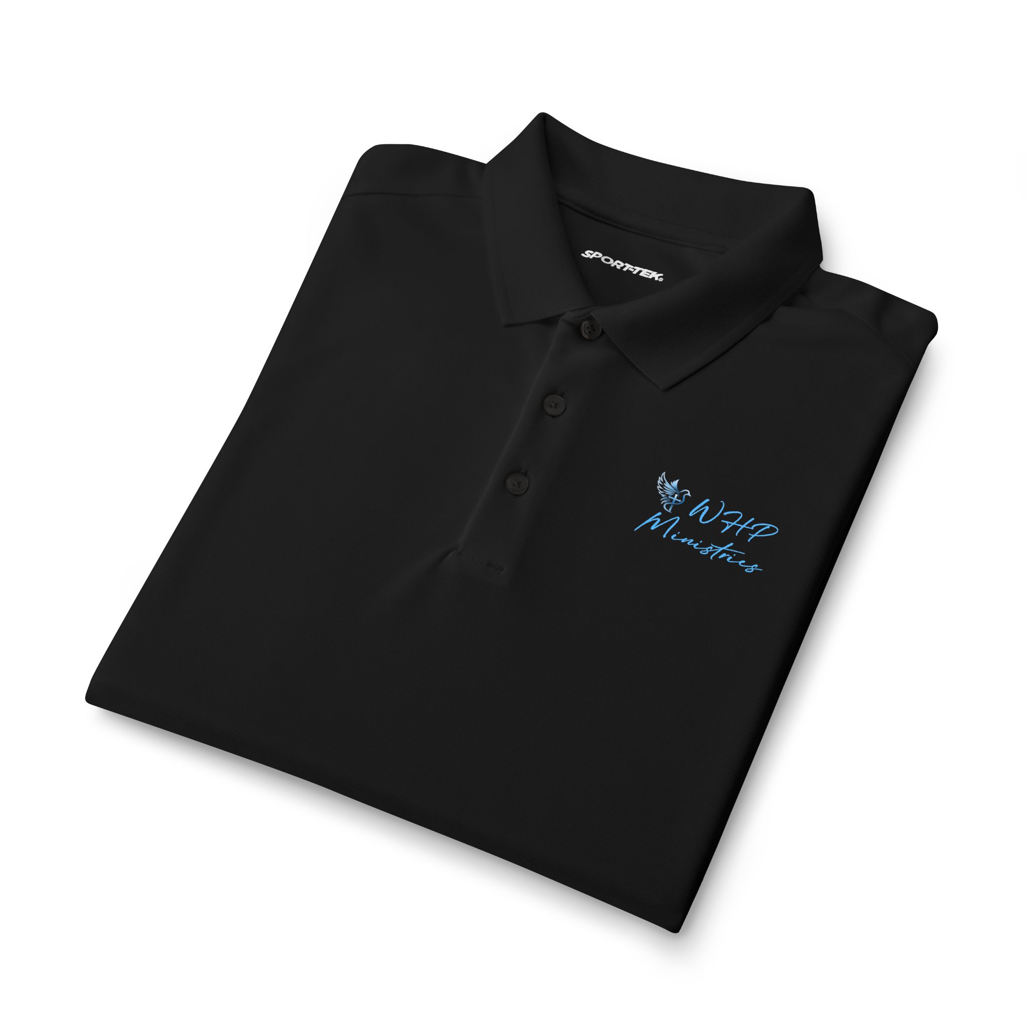 WHP Ministries Logo Sport-Tek® Men's UV Micropique Polo - Image 5